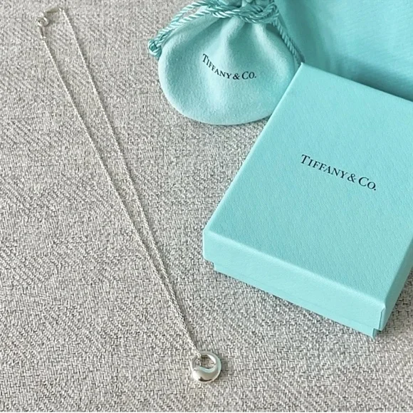 ❤️ Tiffany & Co.❤️ Eternal Circle Pendant ❤️ - Picture 13 of 16